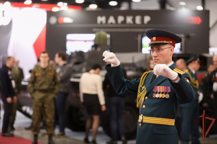 Академический ансамбль песни и пляски Росгвардии выступил на закрытии Международной выставки «Экспотехностраж»