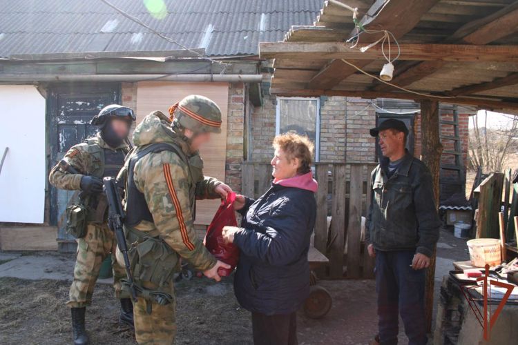 Росгвардия провела гуманитарную акцию в Киевской области