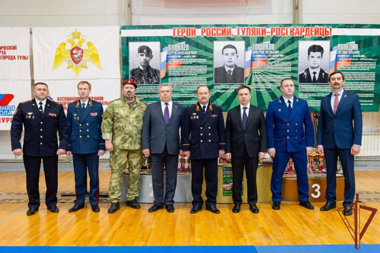 Всероссийские соревнования по рукопашному бою памяти погибших воинов правопорядка прошли в Туле 