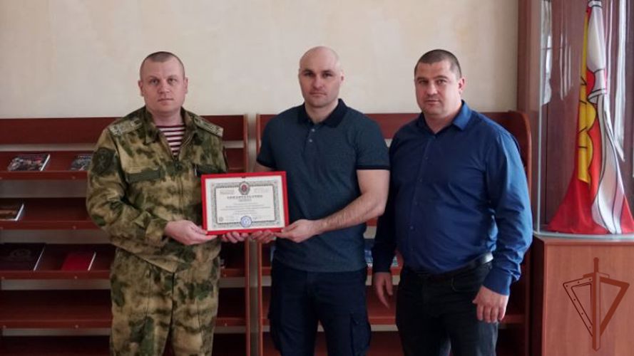 «Гвардейская смена» под шефством Росгвардии начала свою работу в Воронежской области
