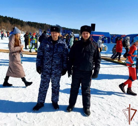 Росгвардия обеспечила правопорядок во время проведения IX Югорского лыжного марафона