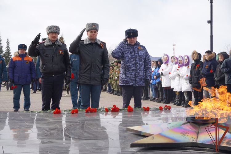 Росгвардия в НАО приняла участие во всероссийских акциях ко Дню Победы