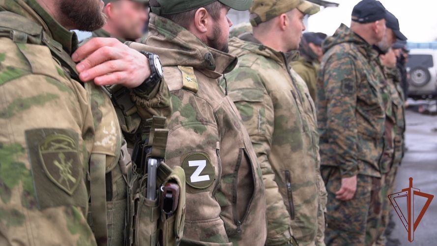 В Архангельске встретили принимавших участие в специальной военной операции росгвардейцев 
