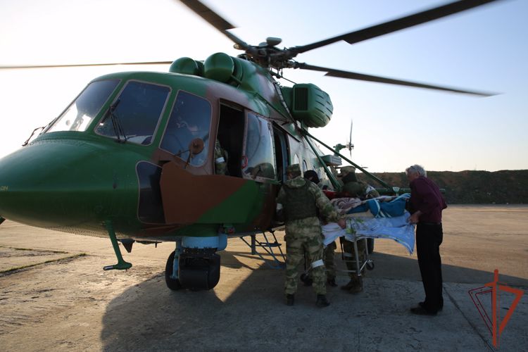 Росгвардейцы оперативно доставили в медучреждение пострадавшую в ДТП семью на юге Украины (видео)