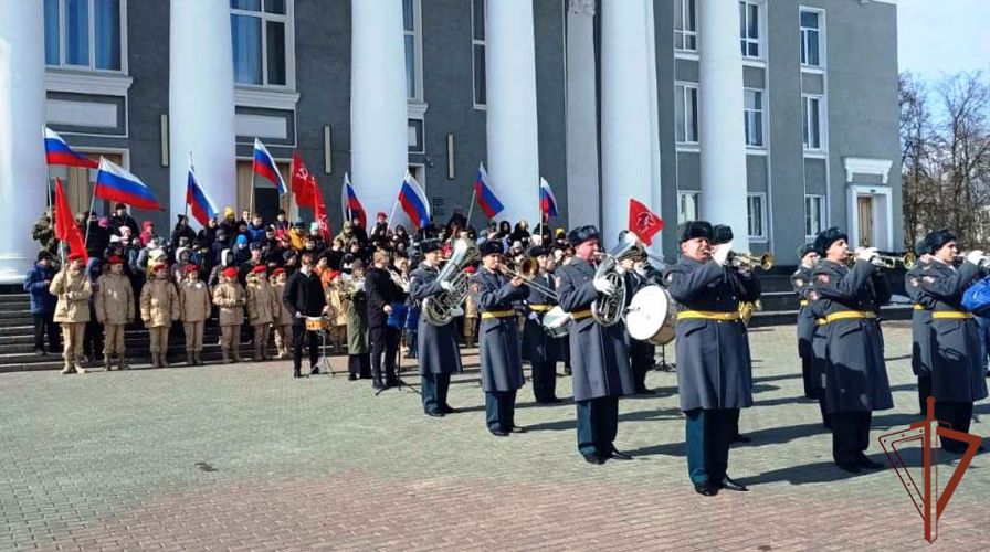 Росгвардейцы в Нижегородской области присоединились к акции в поддержку российских военнослужащих