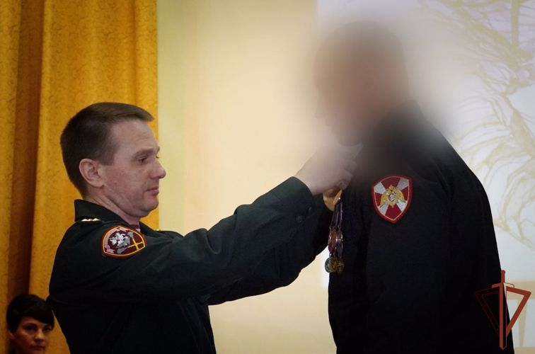 Росгвардейцам Центрального округа вручили государственные награды за участие в специальной военной операции