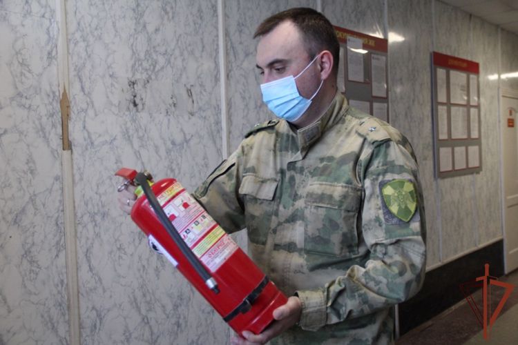 Первый юбилей отметили подразделения ведомственной пожарной охраны Уральского округа Росгвардии