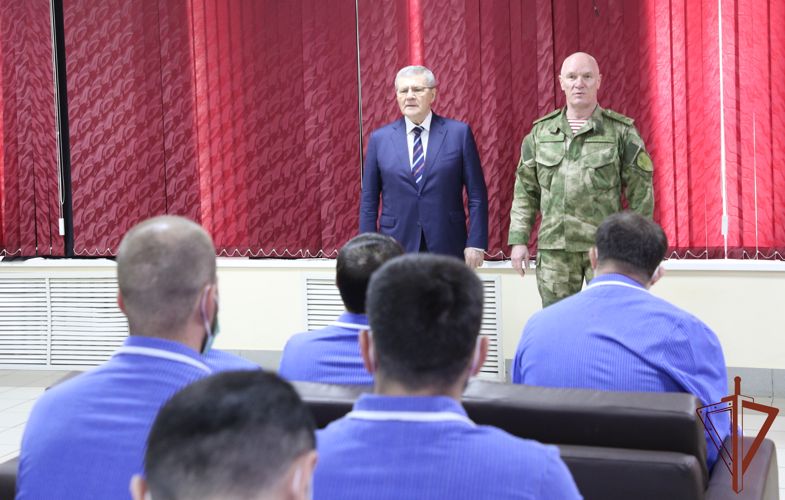 Государственные награды вручили военнослужащим Росгвардии в Пятигорске