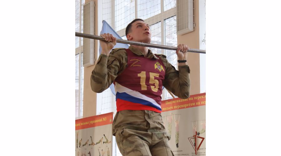 В Санкт-Петербургском военном институте Росгвардии проверен уровень физподготовки личного состава 