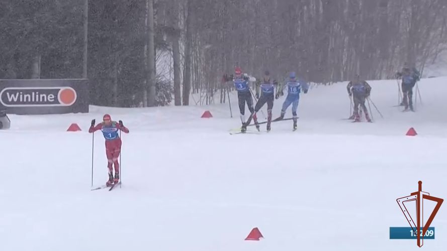 Офицер Росгвардии Александр Большунов одержал победу в марафоне Чемпионата России по лыжным гонкам 
