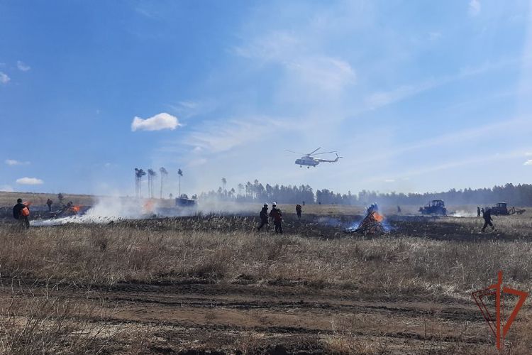 Росгвардия приняла участие во Всероссийском командно-штабном учении в Бурятии 