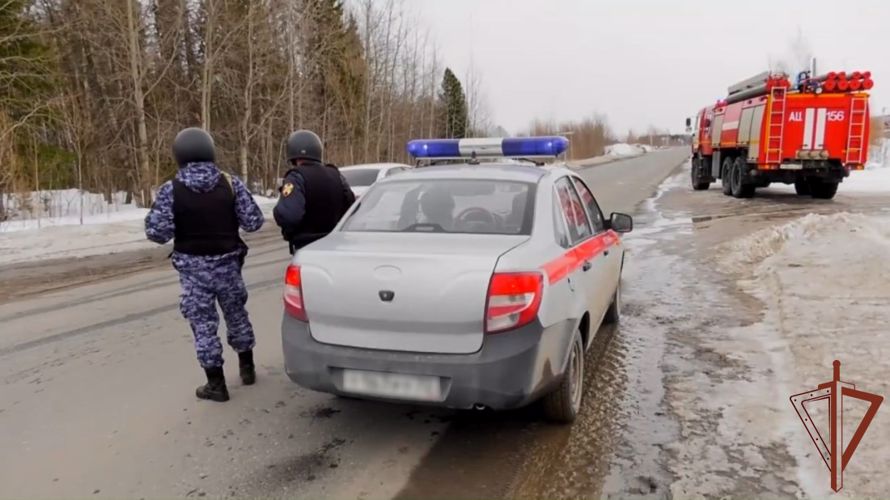 Росгвардия приняла участие в межведомственном учении в Тюменской области (видео)