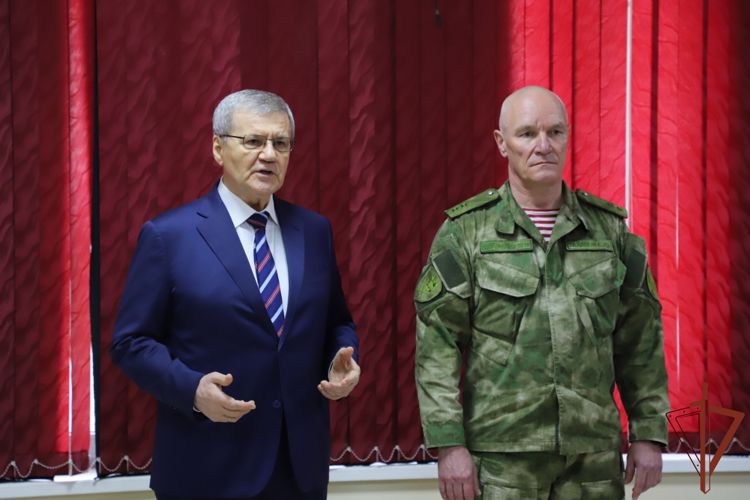 Государственные награды вручили военнослужащим Росгвардии в Пятигорске