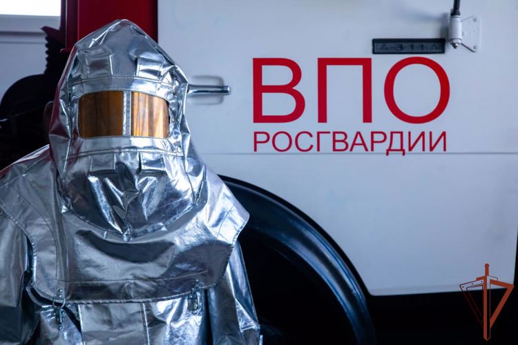 Первый юбилей отметили подразделения ведомственной пожарной охраны Уральского округа Росгвардии