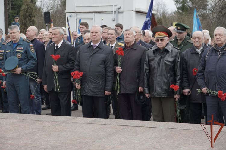 В Центральном округе Росгвардии прошли мероприятия, посвященные 36-й годовщине Чернобыльской катастрофы