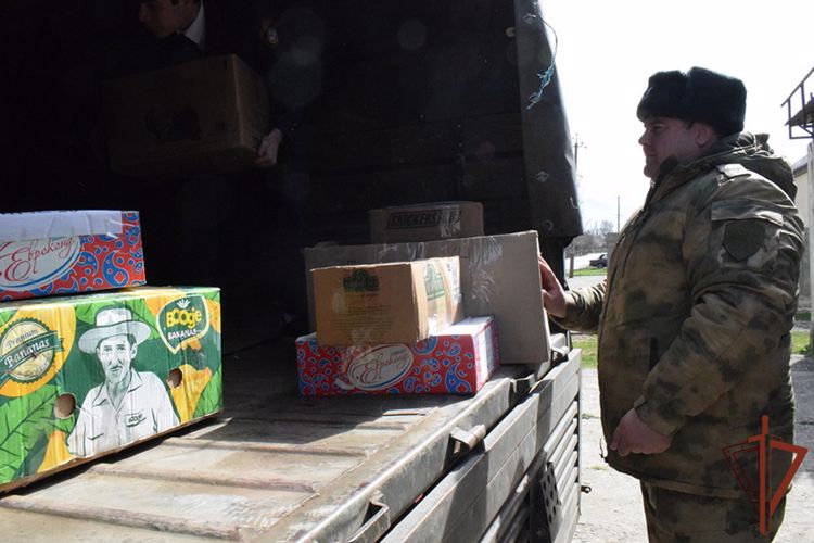 Росгвардейцы из Дагестана обеспечат безопасность доставки гумпомощи жителям Донбасса 