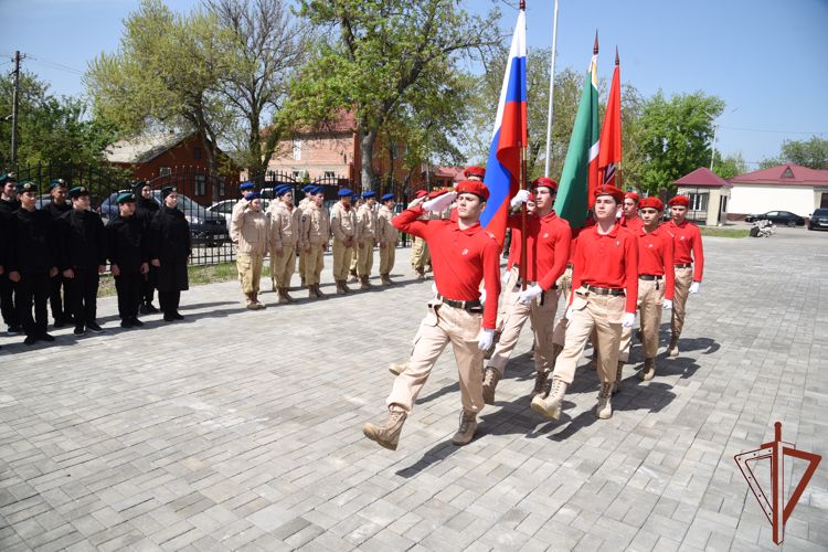 Росгвардия приняла участие в открытии этапа Всероссийской военно-спортивной игры «Победа» в Грозном