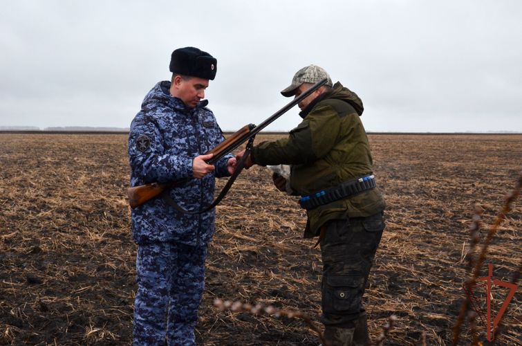 Росгвардейцы провели мероприятие «Оружие» в Тамбовской области 