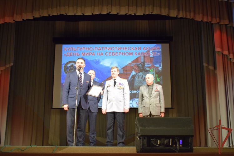 В Нижнем Новгороде  росгвардейцы приняли участие в торжественной патриотической акции 