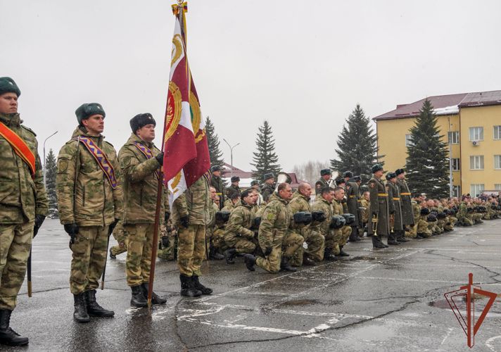 В софринской бригаде Росгвардии почтили память погибших военнослужащих
