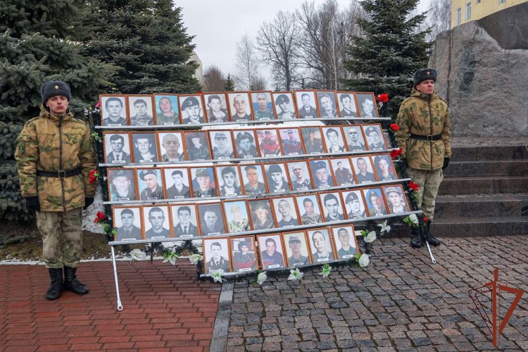 В софринской бригаде Росгвардии почтили память погибших военнослужащих