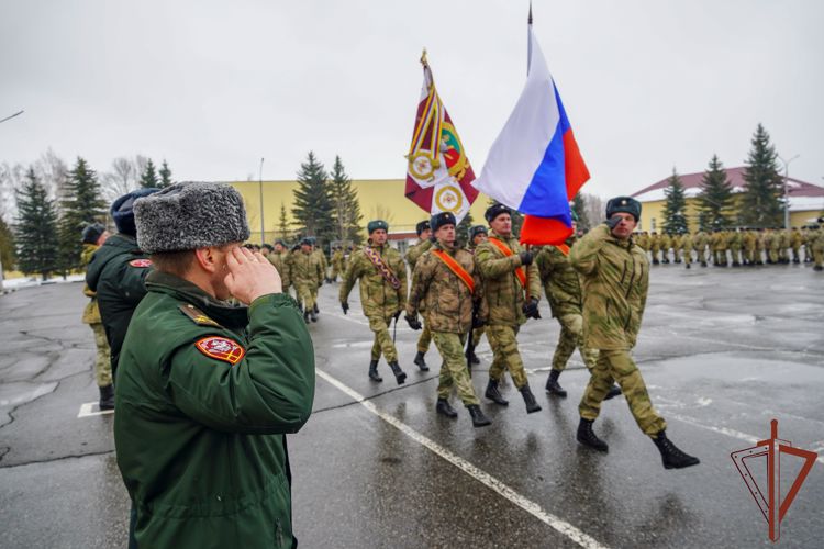 В софринской бригаде Росгвардии почтили память погибших военнослужащих