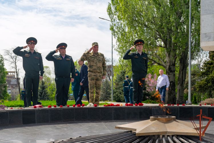 Автопробег Росгвардии «Вахта памяти. Сыны Великой Победы» состоялся в Ростове-на-Дону