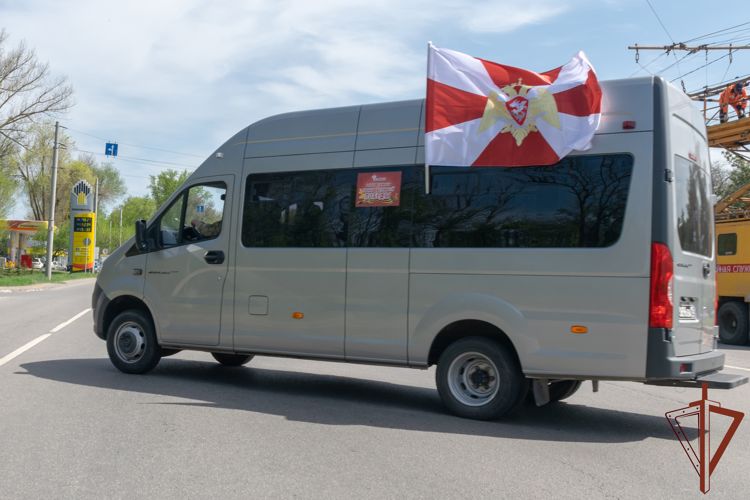 Автопробег Росгвардии «Вахта памяти. Сыны Великой Победы» состоялся в Ростове-на-Дону