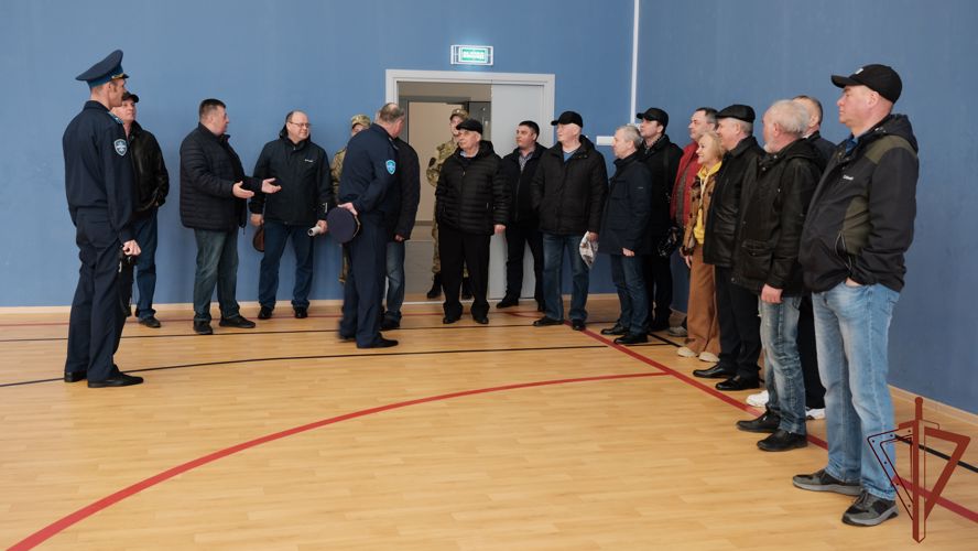 В авиационном полку Росгвардии прошел учебно-методический сбор ветеранов