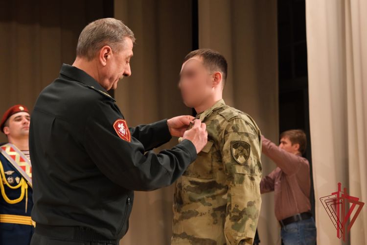 В Хабаровске состоялось вручение государственных наград росгвардейцам