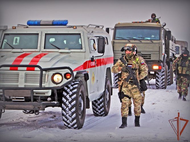 29-ю годовщину образования отмечают ОМОН и СОБР управления Росгвардии по Хакасии