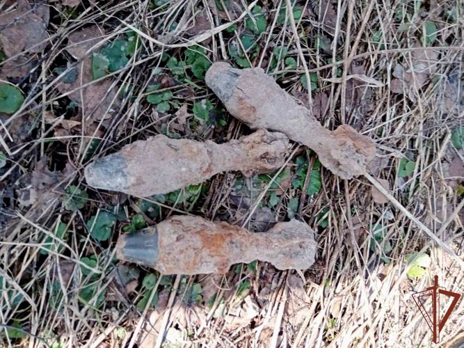 Группа разминирования нижегородского ОМОН Росгвардии обследовала снаряды времен войны