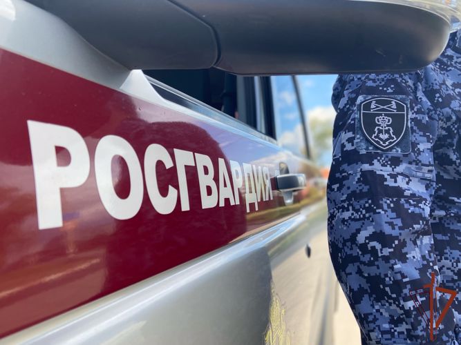 Сотрудники Росгвардии в Ульяновске потушили пожар в жилом доме 