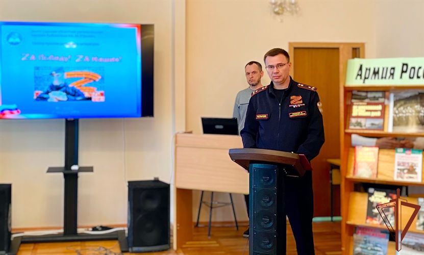 Росгвардия участвует в акции «Zа Победу! Zа Наших!» в Волгограде 