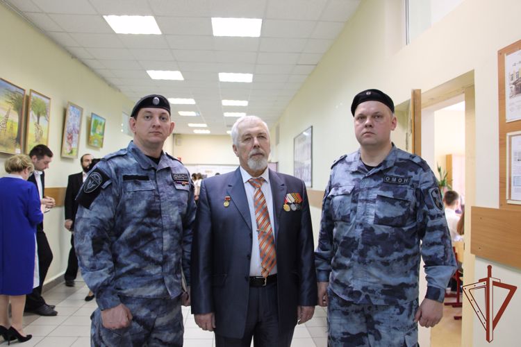 Память погибшего сотрудника ОМОН почтили в Подмосковье