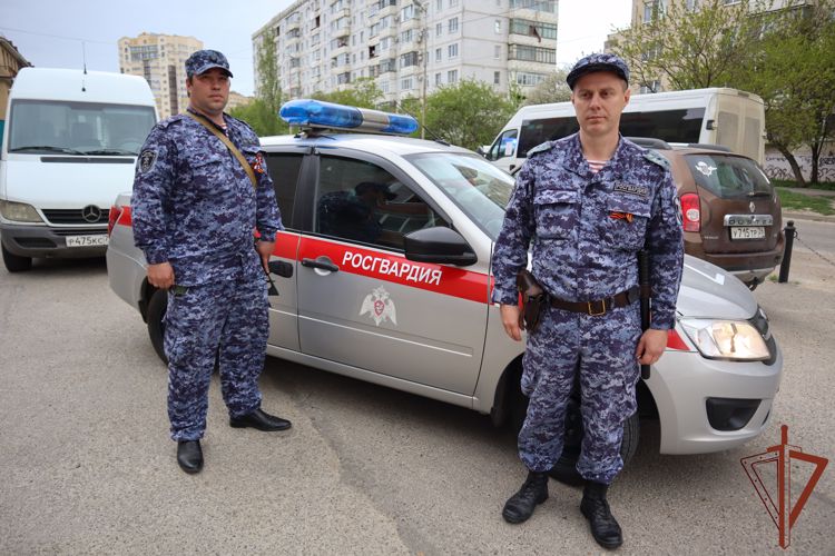 Подозреваемого в краже задержали росгвардейцы в Ставрополе
