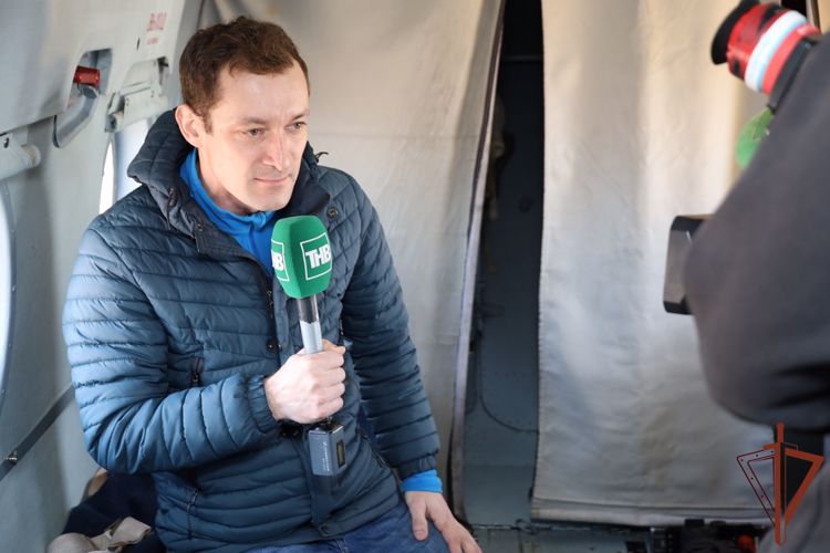 В Татарстане для журналистов организовали пресс-тур в авиационный отряд специального назначения Росгвардии 