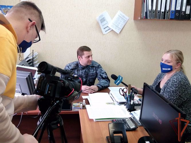 Очередной выпуск авторской телепрограммы о Росгвардии вышел в Зауралье (видео)