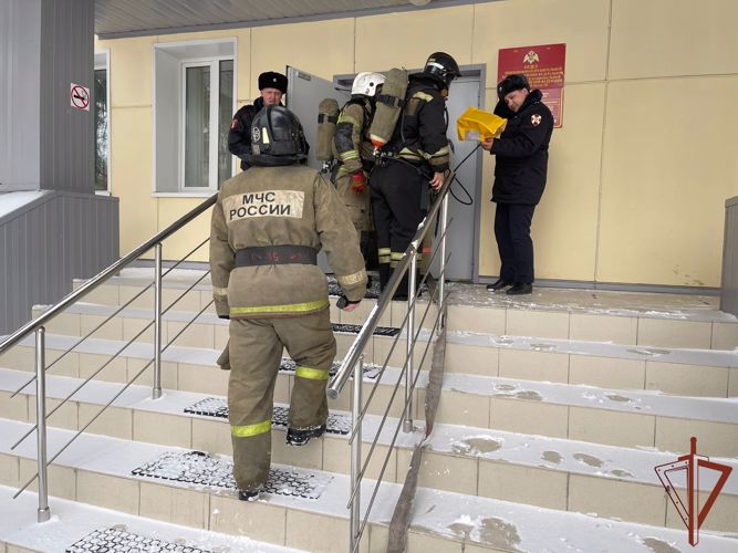 В Сибирском округе Росгвардии подразделения ведомственной пожарной охраны отметили 5-летие 