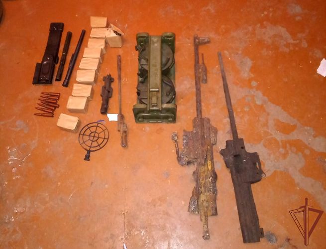 При участии Росгвардии в Зауралье задержан «черный копатель» с арсеналом оружия