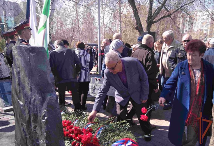 В Уральском округе Росгвардии рассказали о выполнении задач в зоне аварии на Чернобыльской АЭС
