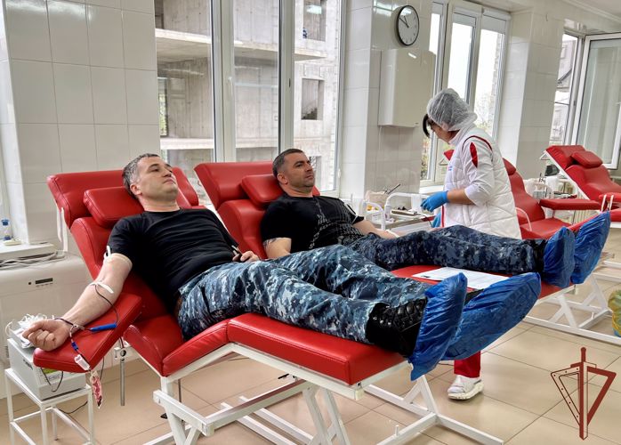 Росгвардейцы присоединились к ведомственной донорской акции во Владикавказе