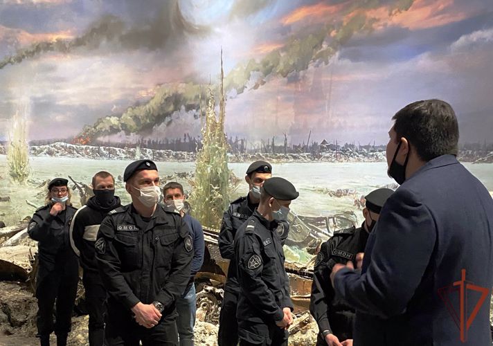 Сотрудники ОМОН «Бастион» Росгвардии почтили память павших в Великой Отечественной войне 