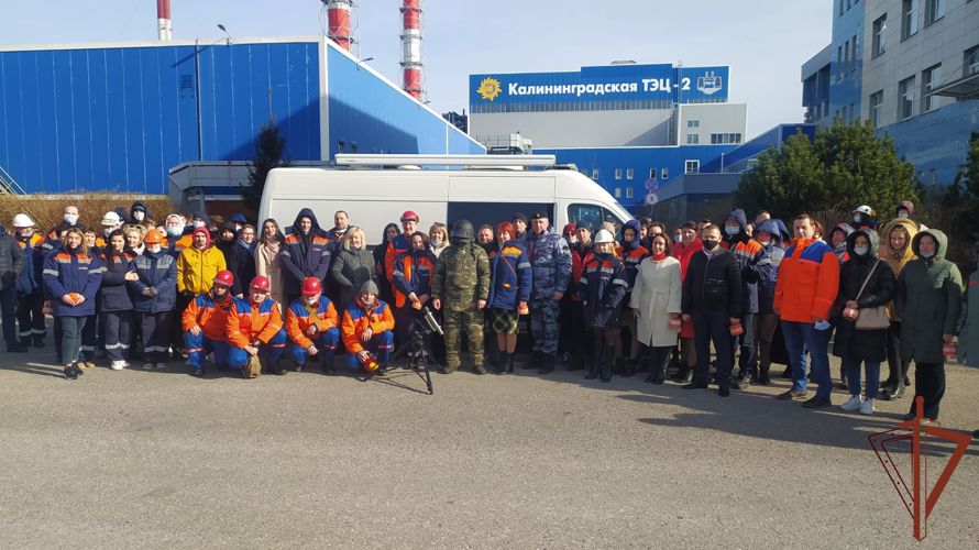 Сотрудники Росгвардии приняли участие в антитеррористических учениях в Калининграде
