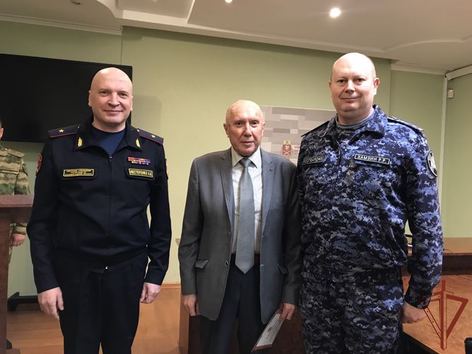 В Калининграде состоялось награждение ветеранов подразделений областного управления Росгвардии