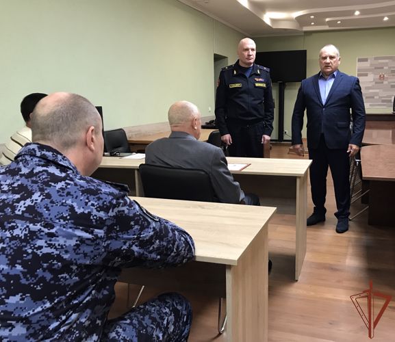 В Калининграде состоялось награждение ветеранов подразделений областного управления Росгвардии