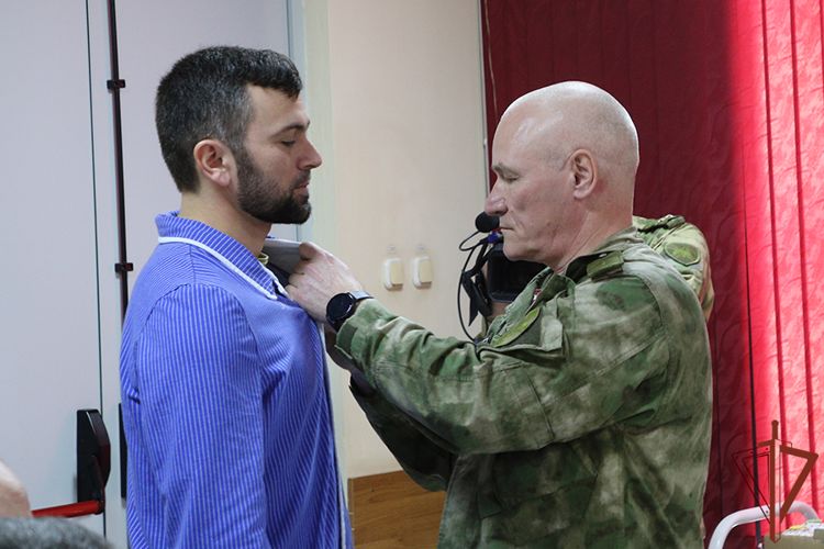 Росгвардейцы удостоены государственных наград