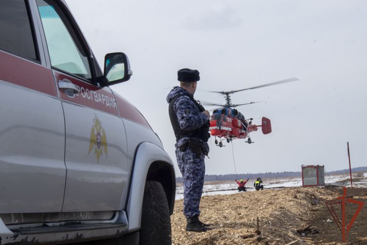 Личный состав Центрального округа Росгвардии принял участие в учении МЧС