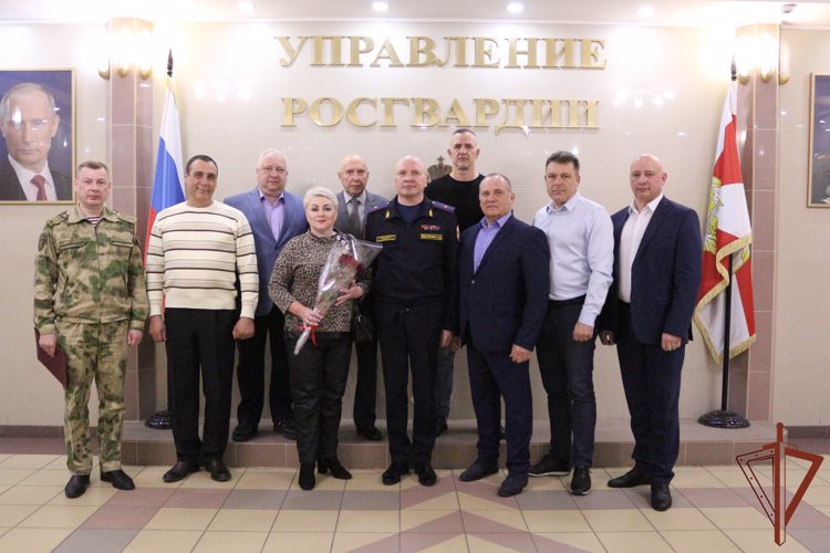 В Калининграде состоялось награждение ветеранов подразделений областного управления Росгвардии