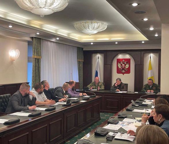 Заместитель командующего Северо-Кавказским округом Росгвардии принял участие в работе оргкомитета по празднованию Дня Победы